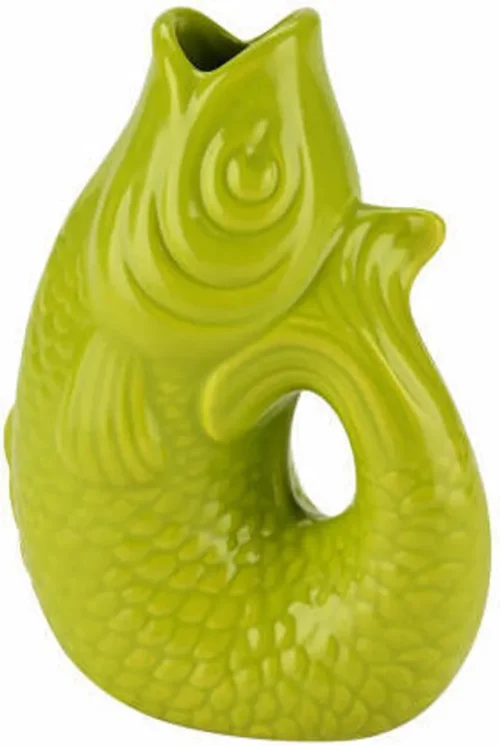 Gift Company - Monsieur Carafon XS - Vaso Caraffa Pesce - Lime