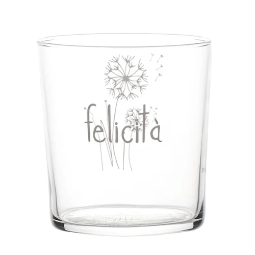 Simple Day - Set 6 bicchieri Felicità soffioni