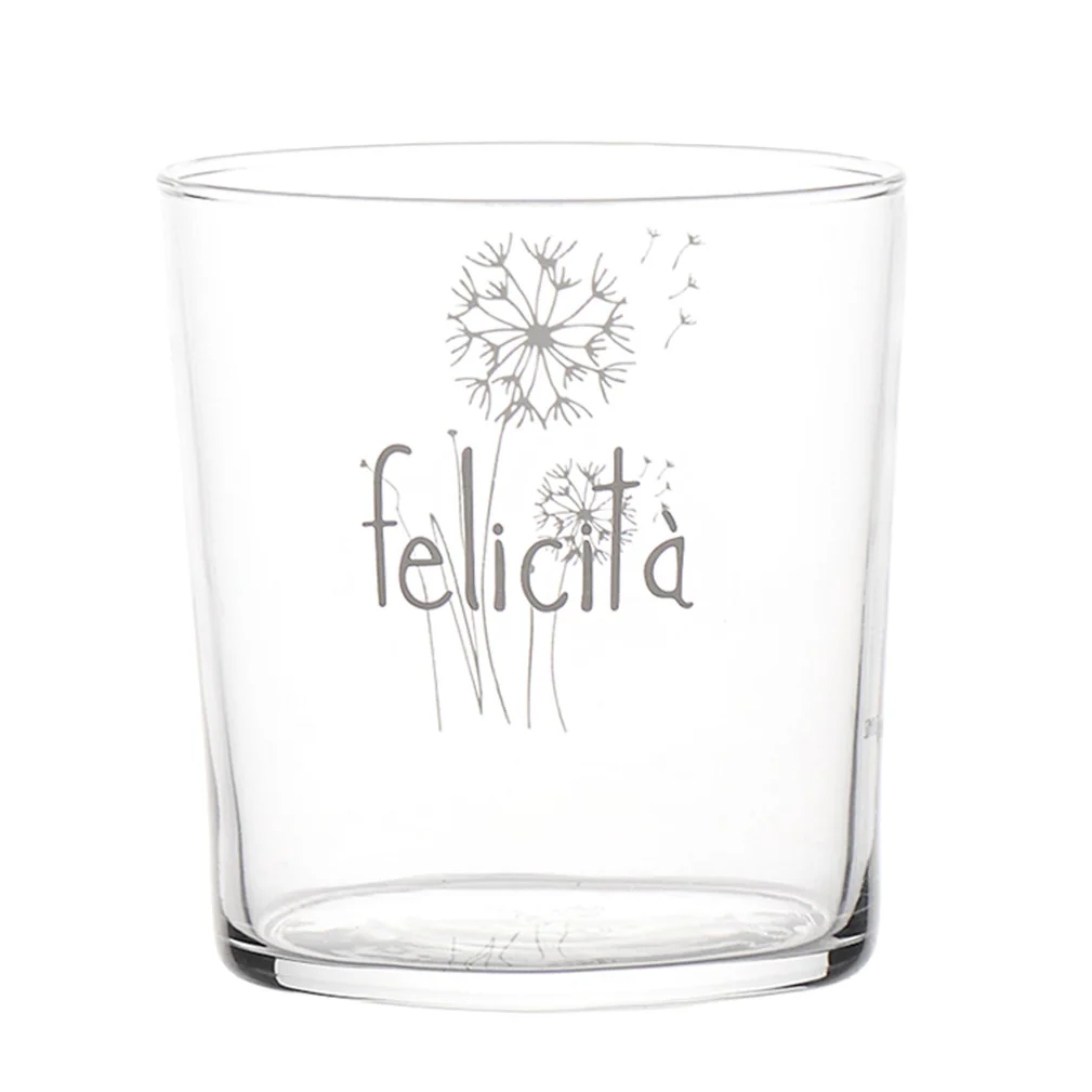 Simple Day - Set 6 bicchieri Felicità soffioni